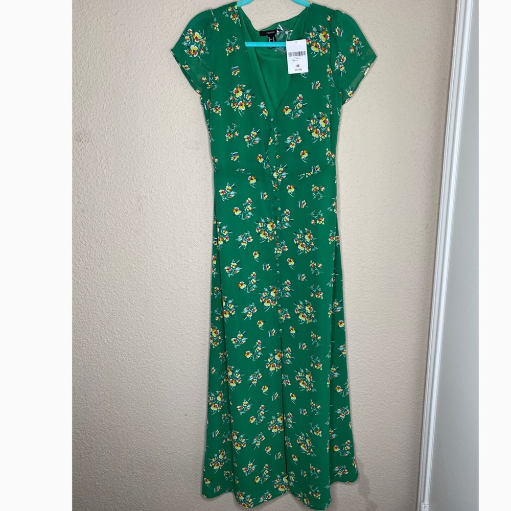 Floral print dress